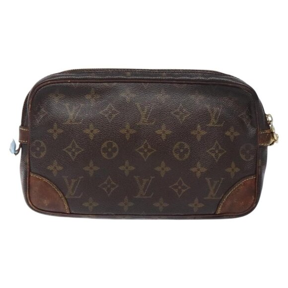 LOUIS VUITTON Monogram Marly Dragonne GM Clutch Bag - Picture 3 of 16